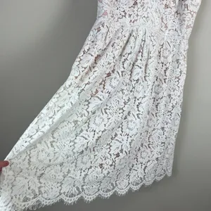 Lulus Midi Dress Womens XL Love Swept Lace White Floral Beige Lined A-Line Party thumbnail 4