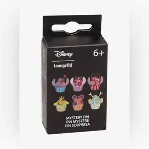 Loungefly Disney Stitch & Experiments Cupcake Blind Box Enamel Pin thumbnail 2