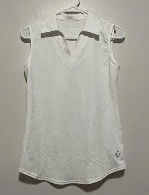 Jofit White Sleeveless Golf Polo Size XS thumbnail 1