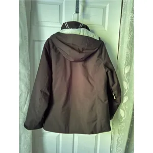 Sunice Women's Size US 14 Mirage Black 3M insulated Ski Jacket full zip w hoodie thumbnail 3