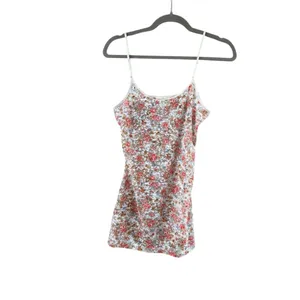 Women's ZENANA OUTFITTERS Floral Lace Trim Camisole L White Pink thumbnail 8