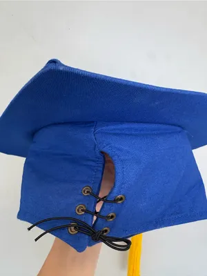 Disney Disneyland blue mickey mouse ear graduation mortarboard class of 2008 NEW thumbnail 10