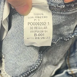 Abercrombie & Fitch The ‘90s Straight Ultra‎ High Rise Jeans Blue Size 32/14R thumbnail 4