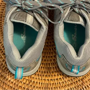 Gray‎ and Teal Eddie Bauer sneakers/hiking shoes women’s size 7.5 thumbnail 5