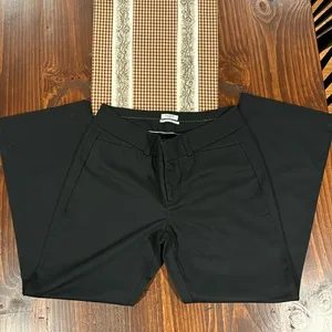 Women’s Black Dockers Mid Rise Curvy Pants 10 Petite thumbnail 1