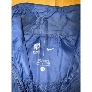 Nike Dallas Cowboys NFL‎ Team Apparel Lightweight Windbreaker Jacket Women Small thumbnail 4