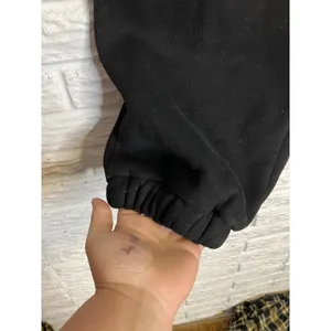 Comfrt black signature‎ sweatpants embroidered logo size XL casual loungewear thumbnail 3