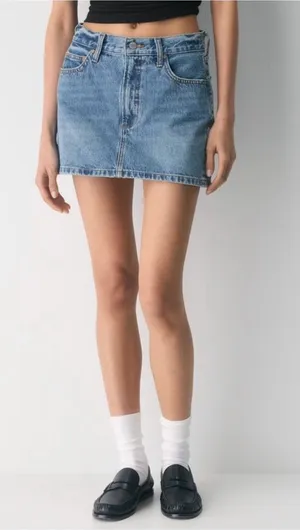 Aritzia Jean Skirt Denim Forum The '90s thumbnail 1