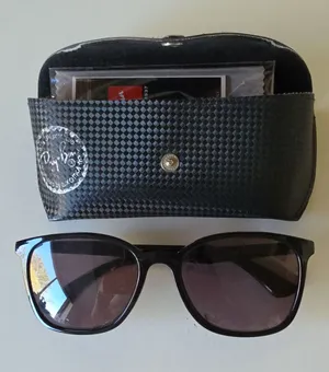 Ray-Ban Black Frame Sunglasses with Prescription Lenses thumbnail 1