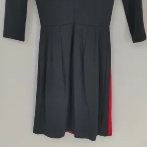 Amanda‎ Uprichard Women's Racer Dress Size P Petite Red Black Mini 3/4 Sleeve thumbnail 13