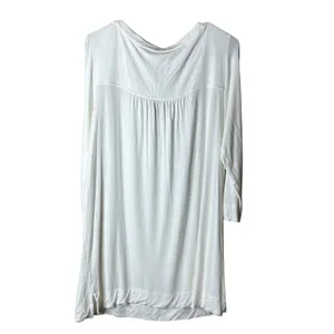Soft Surroundings White‎ Tunic Top 3/4 Sleeve Pockets Casual thumbnail 6