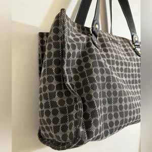 Kate Spade Stylish‎ Black and Cream Large Tote Bag thumbnail 5