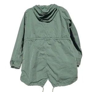 GAP‎ Women's Hooded Utility Parka Olive Green Size Medium thumbnail 4