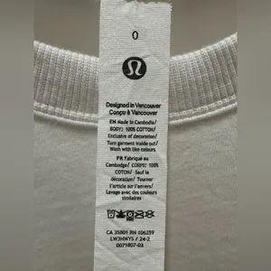 LULULEMON Pride T-Shirt size 0 white thumbnail 10