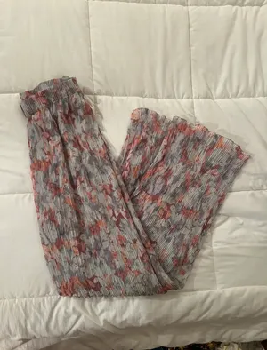 Nordstrom FLORAL PLEAT MAXI SKIRT PLEATED thumbnail 4