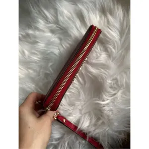 Michael Kors Wristlets Safiano Red Leather Wallet thumbnail 6