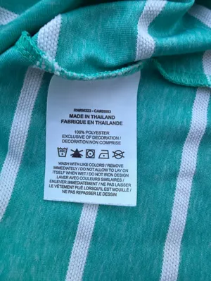 Nike Golf Womens Medium Dri Fit Striped Sleeveless Polo Shirt Top Turquoise EUC thumbnail 7