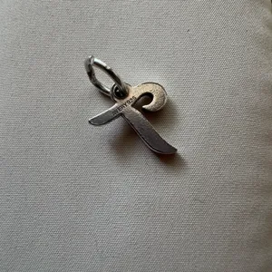 James Avery Script Initial Charm T thumbnail 2