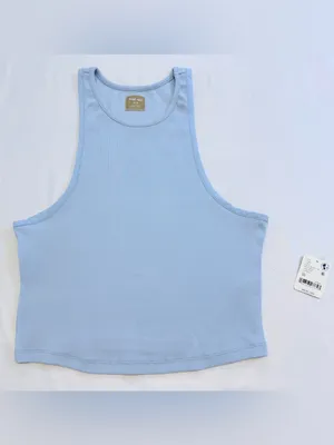 NWT Free People Free-est Milani Tank – Blue Snowflake – XS thumbnail 4