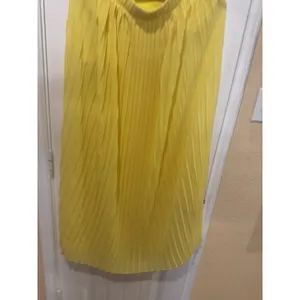 Papaya Pleated Skirt Size M Made In USA thumbnail 9