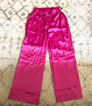 Daily Drills Silky Resort Pants Hot Pink XS/S thumbnail 4