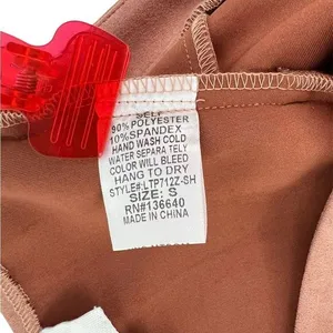 L'Atiste By Amy Light Brown‎ Taupe Faux Suede Crop Tube Top Pants Set Size Small thumbnail 11