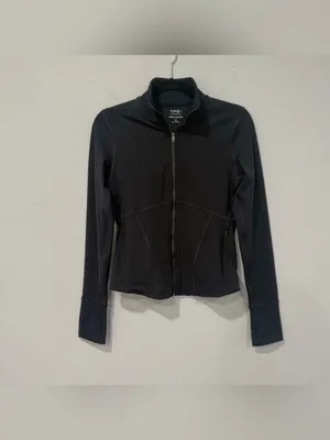 Abercrombie & Fitch YPB sculptLUX Black Jacket M thumbnail 3