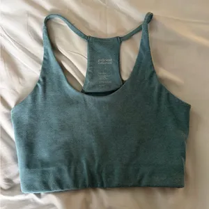 Girlfriend Collective Dusty Teal Workout Set thumbnail 2