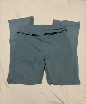 FP movement Teal Fold over High waisted Flare Pants thumbnail 9