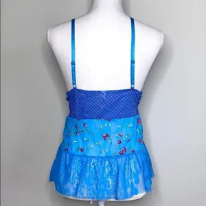 Victoria’s Secret Y2K Mesh and Lace Cami thumbnail 3
