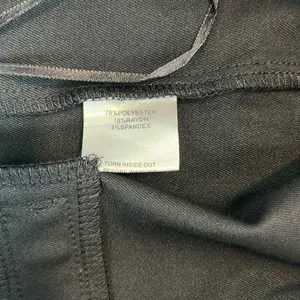 NWT Celebrate Beauty Pants Black Size Medium thumbnail 12