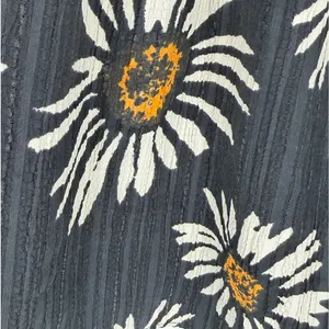 American Eagle Cami Mini Dress Womens XS Black Floral Smocked Daisy Boho Y2K 90s thumbnail 8