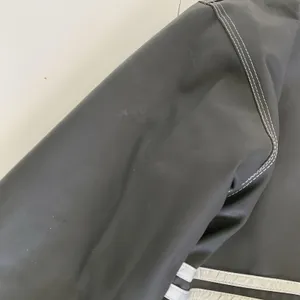 Lounge Lizard Jacket Medium Black Gray Moto Biker‎ Streetwear Edgy thumbnail 4