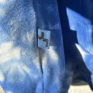 JoyLab Blue Tye Dye knot-back Sweat Shirt thumbnail 3