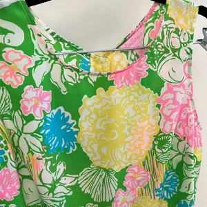 Lilly Pulitzer size medium silk top thumbnail 2