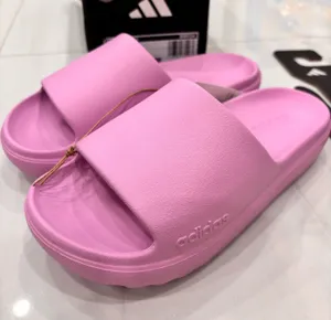 Guaranteed Authentic adidas Adilette Lumia Slides in Bliss Lilac Women size:7 Brand new in box thumbnail 1