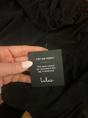 Lulus Black Mini Dress thumbnail 7