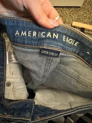 American Eagle Jean Mini Skirt thumbnail 4