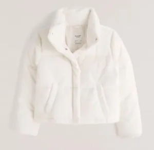 Abercrombie Faux Fur Mini Puffer thumbnail 1