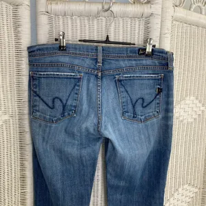 Vintage Y2K Citizens of Humanity Ingrid 002 Low Rise Flare Jeans 31 thumbnail 9
