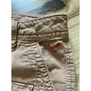 American Eagle Women's Tan and Pink Shorts S thumbnail 3