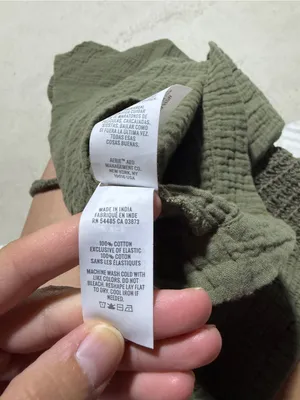 Aerie Olive Green Halter Cotton Dress medium thumbnail 6