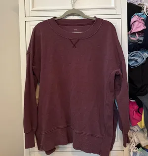 Burgundy Aerie Crewneck thumbnail 1