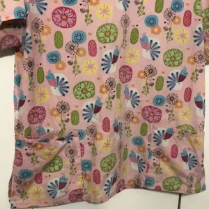 SB Scrubs Women’s Size Large Pink Color Scrubs thumbnail 4