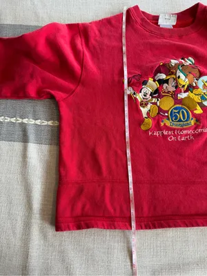 VTG Disneyland Resort 50th Anniversary Crewneck Sweatshirt Size Medium Boxy Fit thumbnail 11