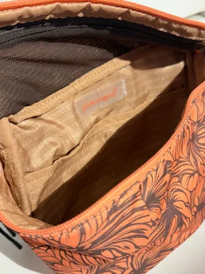 NWT FP Movement by Free People Happy Packer Sling Orange Floral Print Waist Bag thumbnail 9