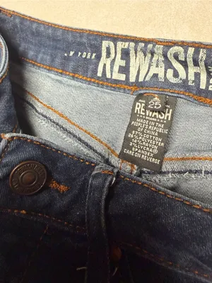 Rewash Deep Indigo Skinny Jeans thumbnail 8