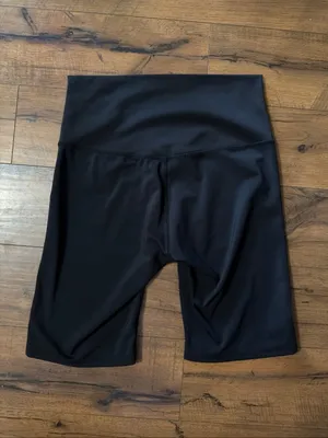 Zenana Black High-Waist Bike Shorts thumbnail 3