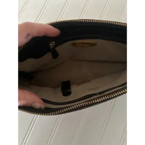 BRAHMIN Marcy Black Tuscan Croc Embossed Leather Brown Black‎ Handbag thumbnail 8