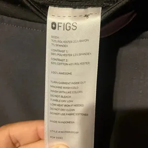 Figs Grey Zamora Jogger Medical Scrubs Pants Womens Xs/P #749 thumbnail 6